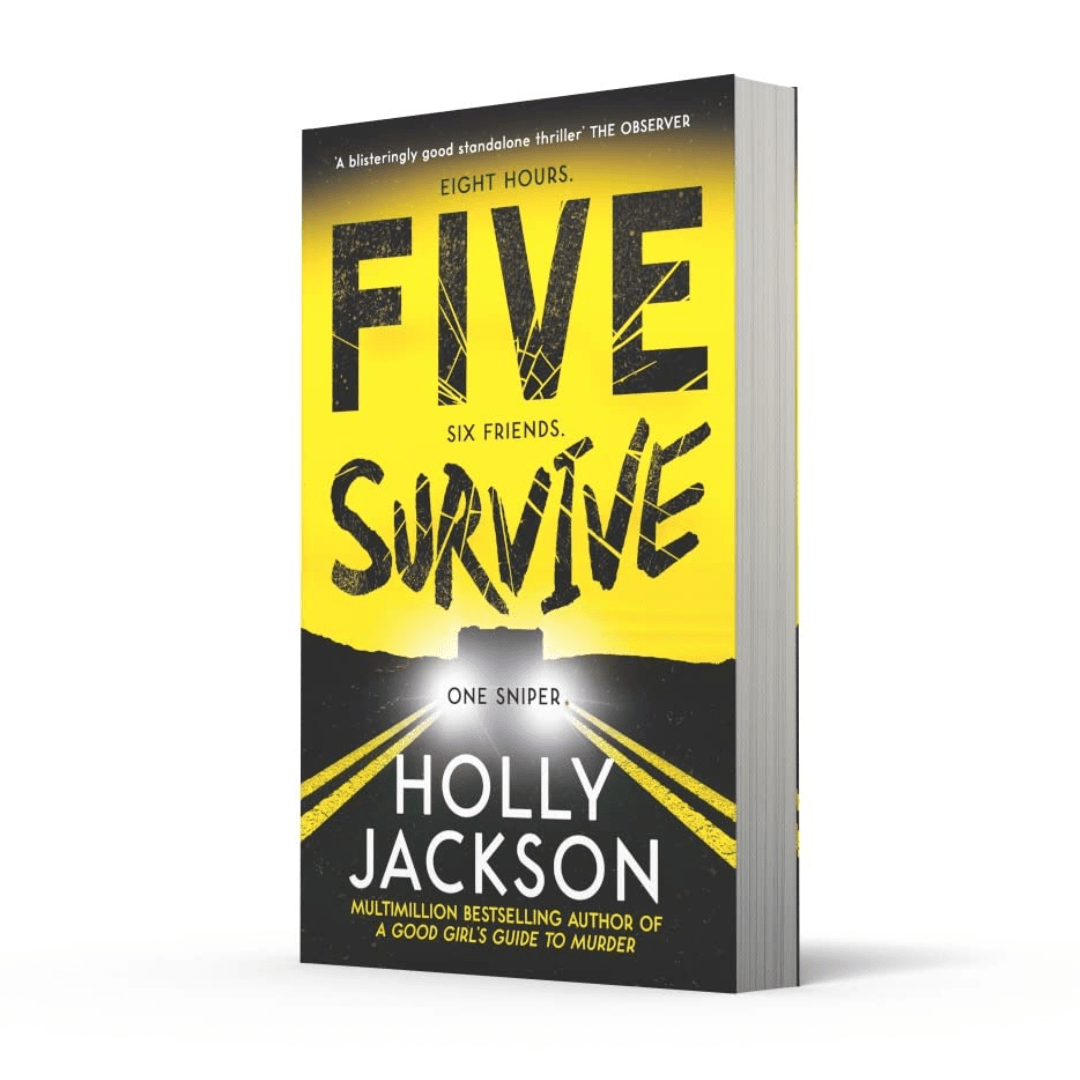 Survival,-Secrets,-and- Suspense:-A-Thrilling- Review-of-Five- Survive-by-Holly- Jackson