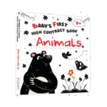 Children's-Book- Baby-First-High Contrast-Animal- Book