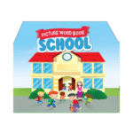 Children's-Book- School-Picture-Word-Board-Book