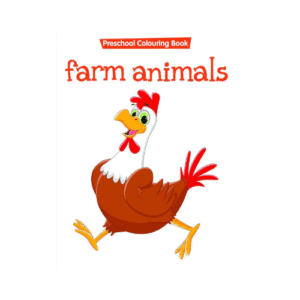 Farm-Animals- Preschool-Colouring- Book